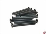 Senkkopf-Gewindeschrauben Kreuz M4x40mm Stahl verzinkt DIN 965 Der Fuchs 2020 4 40T200