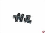 Inbus-Gewindestift-Schrauben M6x8mm Stahl verzinkt DIN 916 Der Fuchs 2044 6 8