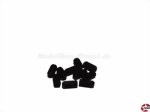 Inbus-Gewindestift-Schrauben M4x8mm Stahl schwarz DIN 916 Der Fuchs 20441 040 080