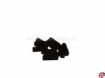 Inbus-Gewindestift-Schrauben M4x12mm Stahl schwarz DIN 916 Der Fuchs 20441 040 120