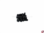 Zylinderkopf-Gewindeschrauben Inbus M5x12mm Stahl schwarz DIN 912 Der Fuchs 1149 05 012T100