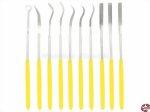 Diamant Nadelfeilen-Set Spezial 140mm 10-teilig Donau Elektronik M52