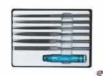 Nadelfeilen-Set Profiline 160mm 7-teilig mit Metallhalter Donau Elektronik M60
