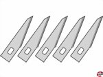 Ersatzklingen 40mm für Designermesser Donau Elektronik MS05