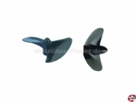 Graupner 451… - 455… 2-Blatt Schiffs-Rennschraube Kunststoff M4 linkslauf