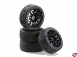 SC-Räder-Satz LM Style 10-Speichen schwarz 1:10 Carson 900538