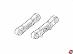 Untere Querhalterblock vorne & hinten FY10/8/5 Chassis Carson 500405269