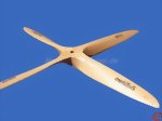 4-Blatt Holz-Luftschraube Menz Menz-Prop 490-00159 - 00232