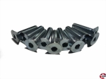 Senkkopf-Gewindeschrauben Inbus M6x8mm Stahl verzinkt DIN 7991 Birkofer 07991.1.881.060.0200