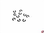 Sicherungs-Scheiben, E-Ringe 3,2mm Edelstahl DIN 6799 Birkhofer 06799.1.122.032.0000
