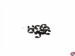 Sicherungs-Scheiben, E-Ringe 4mm Federstahl blank DIN 6799 Birkhofer 06799.1.050.040.0000