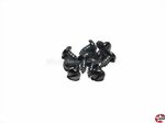 Zylinderkopf-Blechschrauben Schlitz 2,9x6,5mm Stahl verzinkt DIN 7971 Handwerkerschrauben K2079712965