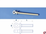 Augschrauben Messing M1,4x12mm Krick 63141