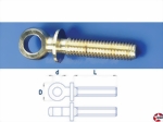 Augschrauben Messing M2,5x12mm Krick 63144