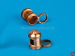 Toplicht mit Ring Messing 8x12mm Krick BF0461