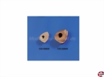 Herzblock aus Holz dunkel Krick