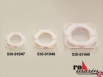 Rettungsring aus PVC einfarbig weiss Krick