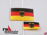 Flaggensatz Bundesdienstflagge 25x40mm und 15x30mm Robbe 1360