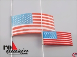 Flaggensatz USA 25x40mm und 15x30mm Robbe 1362