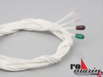 Miniatur-Glühlampe klar 3mm 6V/100mA, Kabellänge 800mm Robbe 1410