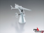 Flak 2cm beweglich PVC 1:40 Bausatz Robbe 1541