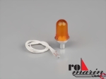Gelblicht Alusockel D8,8xH19mm mit Mikrobirne 6V/50mA Robbe 1649