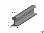 PVC Eisenbahn Schienenprofil Krick rb460-51