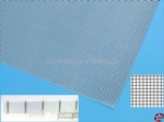 Kunststoffgitter PVC Quadrat Struktur 185x290x0,32mm Krick rb611-01