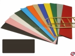 Bespannpapier schwarz 18g/qm 510x760mm Krick 40369