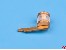 Schleppnetzlampe Messing 14x20mm