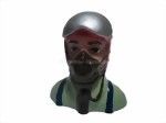 Kunststoff-Jetpilot grau 90x45mm 1:10 Simprop 1019449