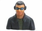 Kunststoff-Pilot Kurt 67x89mm 1:5 Simprop 1018531