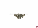 Linsenkopf-Blechschrauben Kreuz mit angepresster Scheibe 2,2x6,5mm Stahl verzinkt Multiplex 682651