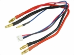 Akku-Ladekabel Goldkontakt 4mm² für Hardcase XH 2S-LiPo CN-Yuki 600189