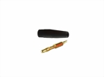 Stecksystem Bananenstecker 4mm schwarz CN-Yuki 600025.S