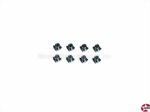 Zackenmuttern M4x5mm Stahl verzinkt Kavan 0091