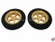 Rad f�r Ultraleicht-Modelle gelb Rad-� 63mm, Achsen-� 2,6mm 5g