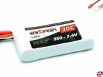 LiPo-Akku Extron X2 2S1P 7,4V 350mAh, JST BEC 51x24x10mm Extron X6400