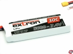 LiPo-Akku Extron X2 2S1P 7,4V 5000mAh, XT90 138x45x21mm Extron X6428