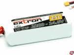LiPo-Akku Extron X2 4S1P 14,8V 2200mAh, XT60 106x35x33mm Extron X6414