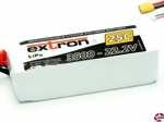 LiPo-Akku Extron X2 6S1P 22,2V 3500mAh, XT90 138x45x43mm Extron X6422