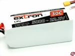 LiPo-Akku Extron X2 6S1P 22,2V 5000mAh, XT90 138x45x59mm Extron X6432