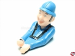 Extron X3249-B Pilotenpuppe Charly 110x80mm 1:4 blau
