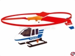 Hubschrauber Police Copter 320x270mm Schnellstartmodell Günther 1684