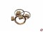 Klumpblock aus Holz hell 5mm mit Ring (1 Rille)