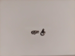 Karabiner Metallegierung, anthrazit 5x10mm Drumherum 3225.10-05