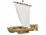 Segelboot 167x160x53mm 1:35 Bausatz