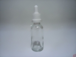 Pipettenflasche 30ml klar, weisse Pipette PAR-104481