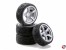 SC-R�der-Satz AMC Style 5-Speichen silber 1:10