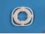 Rettungsring aus PVC einfarbig weiss 24x24mm